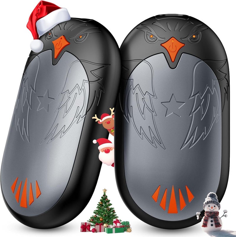 VTHW Magnetic Hand Warmers Rechargeable 2 Pack, Ergonomic Electric Hand Warmer, Up to 24hrs, Pocket Size Handwarmers,Warm Gifts for Raynauds, Golf, Men Women - Image 1